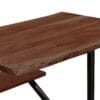 Bar Table with Benches Solid Reclaimed Wood 80x50x107 cm