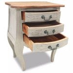 Bedside Cabinet Solid Reclaimed Wood 48x35x64 cm 4