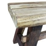 Bench Solid Reclaimed Wood 100x28x43 cm 3
