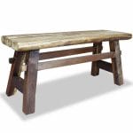 Bench Solid Reclaimed Wood 100x28x43 cm 1