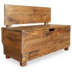 Bench Solid Reclaimed Wood 86x40x60 cm 3