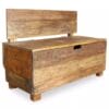 Bench Solid Reclaimed Wood 86x40x60 cm