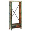 Bookcase Solid Reclaimed Wood 80x35x180 cm