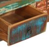 Bookcase Solid Reclaimed Wood 80x35x180 cm