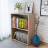 Bookshelf Chipboard 60x31x78 cm Oak