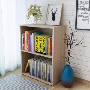 Bookshelf Chipboard 60x31x78 cm Oak