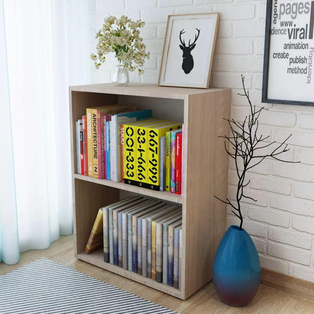 Bookshelf Chipboard 60x31x78 cm Oak