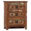 Chest of Drawers 60x30x75 cm Solid Reclaimed Wood