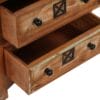Chest of Drawers 60x30x75 cm Solid Reclaimed Wood