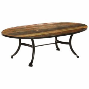 Coffee Table 110x60x35 cm Solid Reclaimed Wood