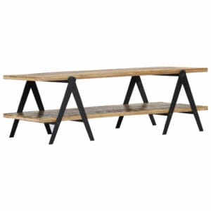 Coffee Table 115x60x40 cm Solid Reclaimed Wood