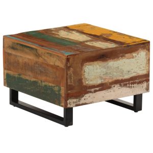 Coffee Table 50x50x35 cm Solid Reclaimed Wood