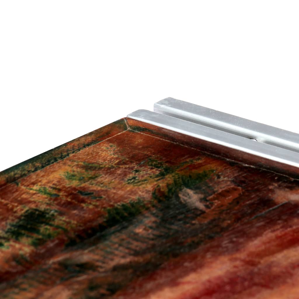 Coffee Table 60x60x35 cm Solid Reclaimed Wood