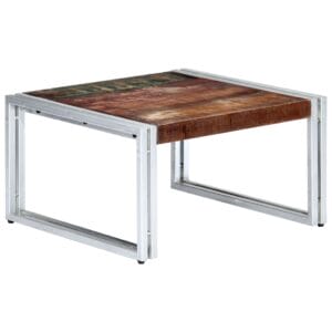 Coffee Table 60x60x35 cm Solid Reclaimed Wood
