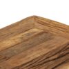 Coffee Table Solid Reclaimed Sleeper Wood 70x70x30 cm