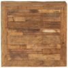 Coffee Table Solid Reclaimed Sleeper Wood 70x70x30 cm