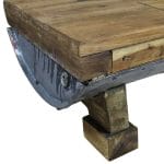 Coffee Table Solid Reclaimed Wood 90x50x35 cm 5