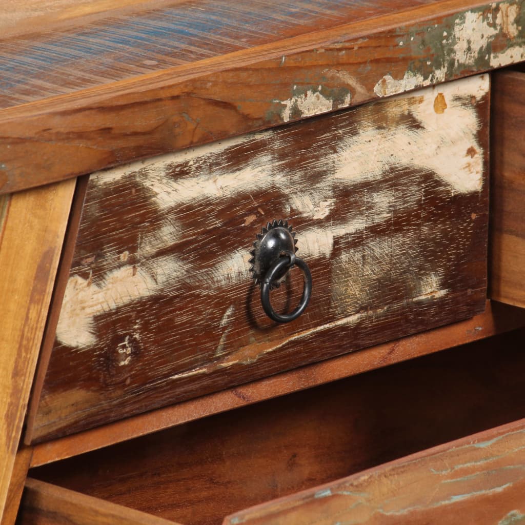 Console Table 110x30x75 cm Solid Reclaimed Wood