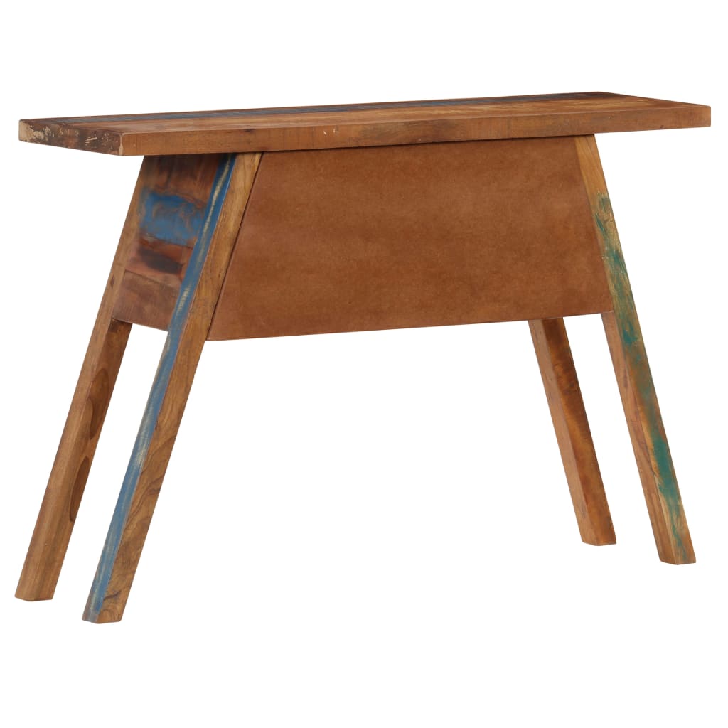 Console Table 110x30x75 cm Solid Reclaimed Wood
