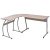 Corner Desk L-Shaped Oak