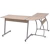 Corner Desk L-Shaped Oak