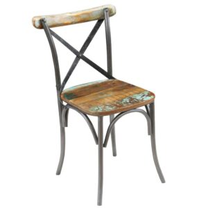 Dining Chairs 4 pcs Solid Reclaimed Wood 51x52x84 cm