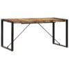 Dining Table 160x80x75 cm Solid Reclaimed Wood