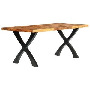 Dining Table 180x90x76 cm Solid Sheesham Wood