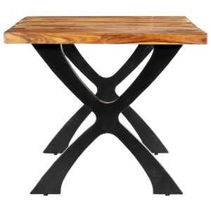 Dining Table 180x90x76 cm Solid Sheesham Wood