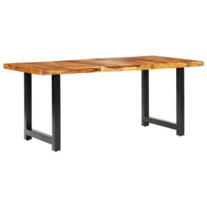 Dining Table 180x90x76 cm Solid Sheesham Wood