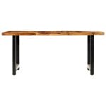 Dining Table 180x90x76 cm Solid Sheesham Wood 3