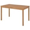 Dining Table Solid Oak 117x67x73 cm