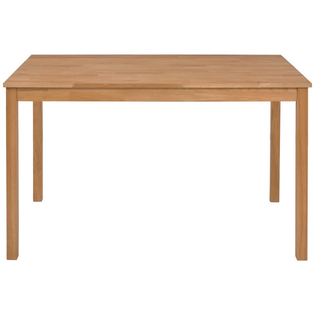 Dining Table Solid Oak 117x67x73 cm