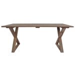 Dining Table Solid Reclaimed Teak 180x90x76 cm 3