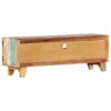 Hand Carved TV Cabinet 120x30x40 cm Solid Reclaimed Wood