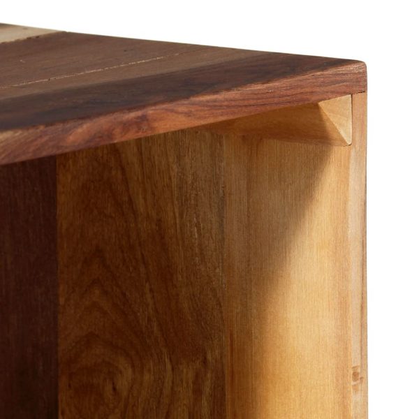 Highboard 40x32x122 cm Solid Reclaimed Wood