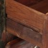 Highboard 89x42x183 cm Solid Reclaimed Wood
