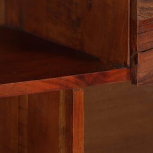 Highboard Solid Reclaimed Wood 150x40x152 cm
