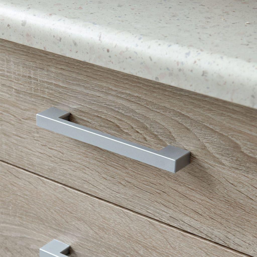 Kitchen Cabinet Unit 7 Pieces Oak Look