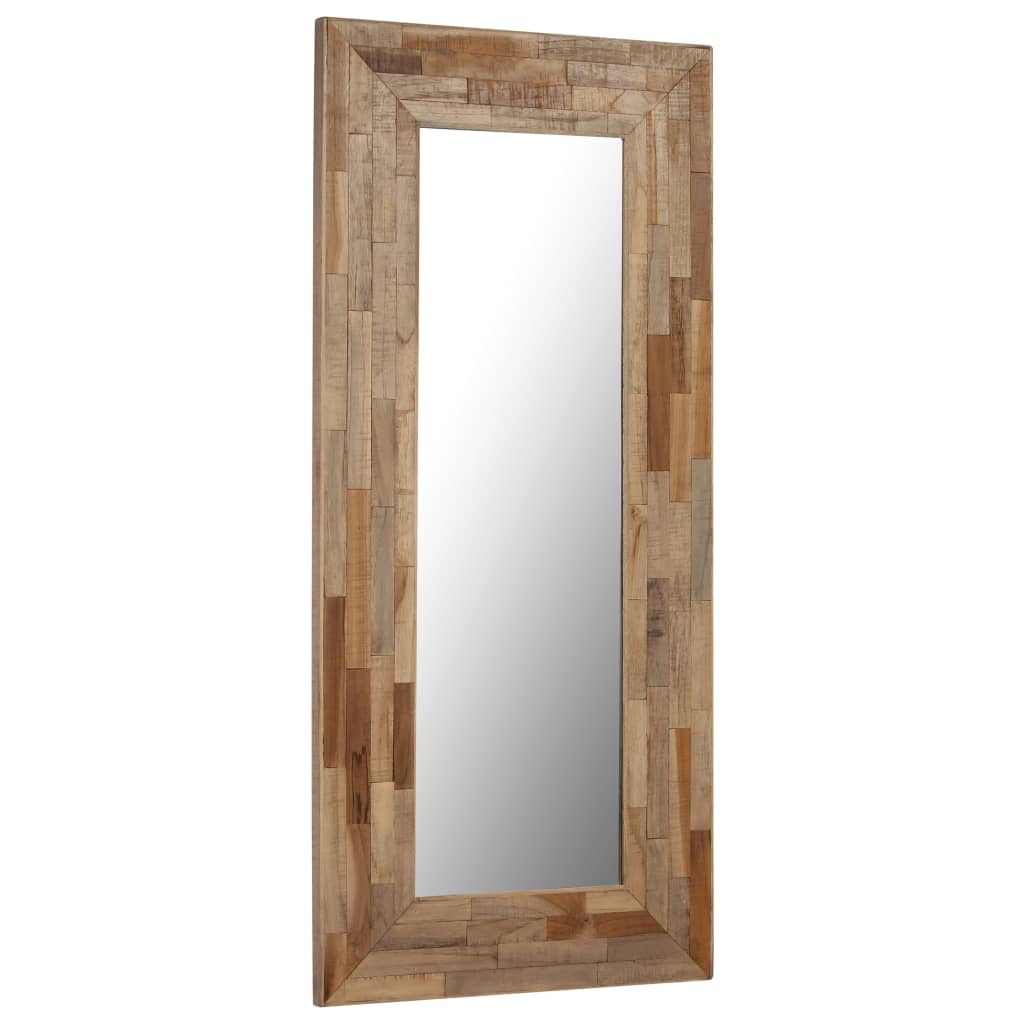 Mirror Reclaimed Teak 50x110 cm