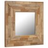 Mirror Reclaimed Teak 50x50 cm