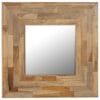 Mirror Reclaimed Teak 50x50 cm