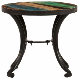 Side Table Solid Reclaimed Wood 40x35 cm