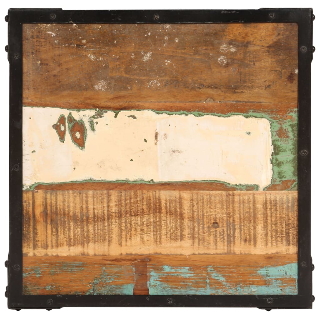 Side Table Solid Reclaimed Wood 45x45x40 cm