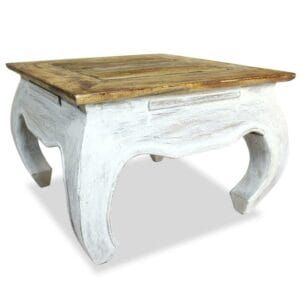 Side Table Solid Reclaimed Wood 50x50x35 cm