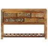 Sideboard 120x30x75 cm Solid Reclaimed Wood