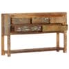 Sideboard 120x30x75 cm Solid Reclaimed Wood