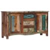 Sideboard 150x40x80 cm Solid Reclaimed Wood