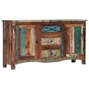 Sideboard 150x40x80 cm Solid Reclaimed Wood