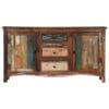 Sideboard 150x40x80 cm Solid Reclaimed Wood